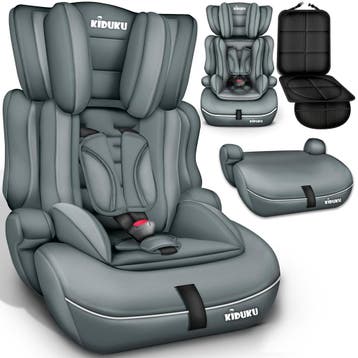 Autostoel - Autostoeltje - 9-36 kg - 1-12 jaar - Grijs - KID, Kinderen en Baby's, Autostoeltjes, Verzenden, Nieuw