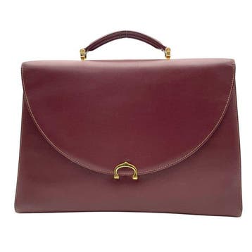 Cartier - Must de Cartier Leather Flap Top Handle Business, Nieuw