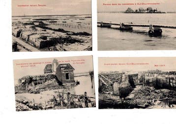 Belgique - Ville et paysages, Militaire, Maritime, Première, Gelopen