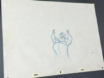 Walt Disney - Originele animatietekening van Ursula (1989), Nieuw