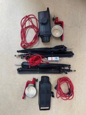 Multiblitz Profilite Compact 400 Studio Flash Set - Dual