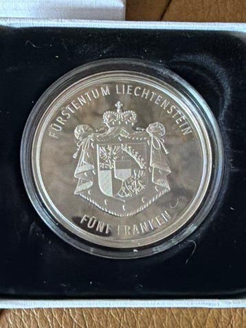 Liechtenstein. 10 Franken - 2019 - 300 Jahre Fürstentum, Postzegels en Munten