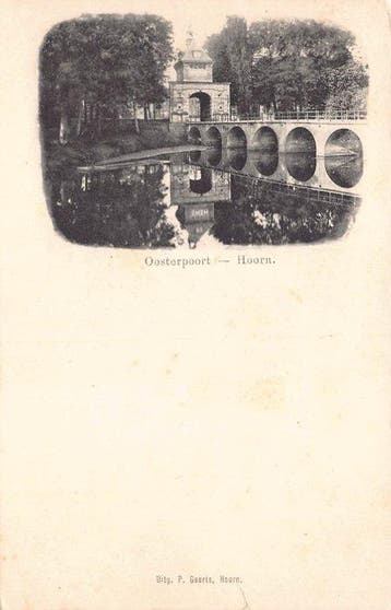 Pays-Bas - Hoorn - anciennes vues de la ville - Carte, Gelopen