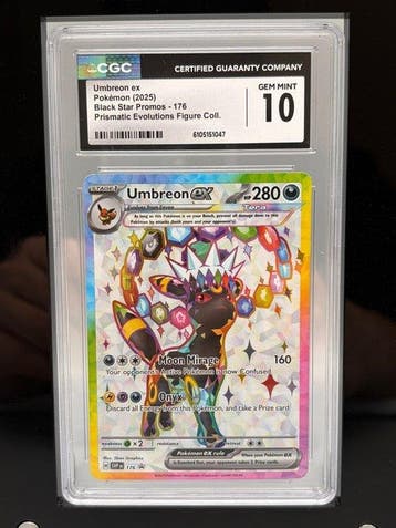 Pokémon Graded card - Umbreon ex Promo card - CGC 10 -