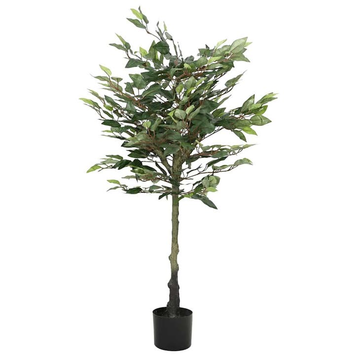 vidaXL Kunstfuxus boom 480 bladeren 130 cm groen, Huis en Inrichting, Woonaccessoires | Kunstplanten en Kunstbloemen, Nieuw, Verzenden