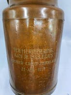 Pot à lait - Hollands - Cuivre - Melkbus 1971 Inscription, Antiquités & Art