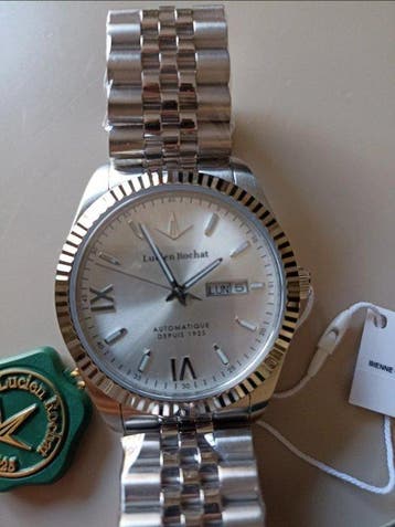Lucien Rochat - Bienne - Sans prix de réserve - Homme - 2026, Handtassen en Accessoires, Horloges | Heren, Nieuw