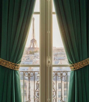 Ornement décoratif (2) - Paire de crochets de rideau en