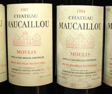 1984 Château Maucaillou (6x) + 1987 Château Maucaillou (6x)