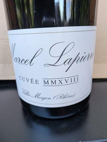 2018 Marcel Lapierre Cuvee MMXVIII - Morgon - 1 Double