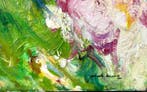 José Antonio Pineda Bueno (1950) - Jardín impresionista con, Antiek en Kunst