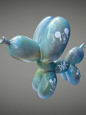 Artiluxx - XXL Mickey Mouse x Dior Balloon dog