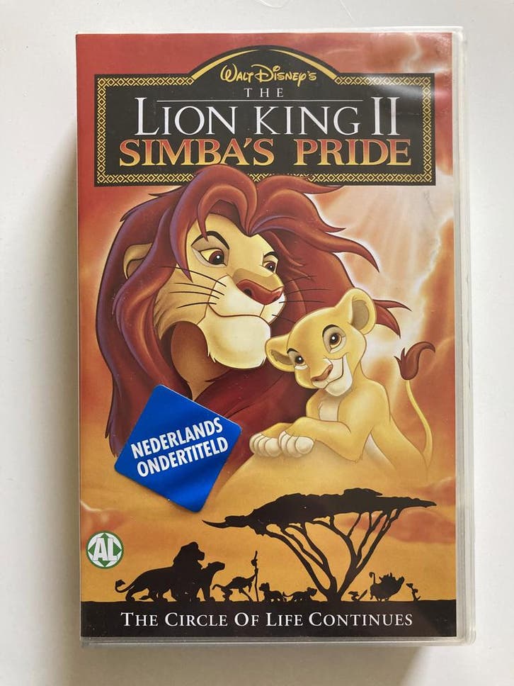 DE LEEUWENKONING 2 SIMBAS PRIDE (VHS), Cd's en Dvd's, VHS | Film, Gebruikt