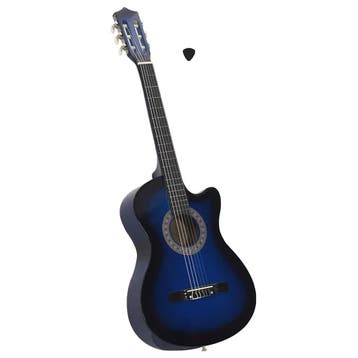 vidaXL Gitaar cutaway met 6 snaren western klassiek 38, Verzenden, Nieuw