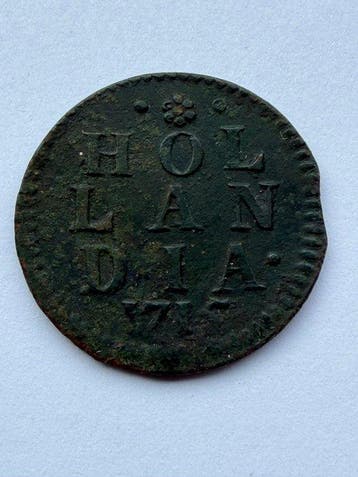 Nederland, Holland Duit 1715 (Zonder minimumprijs)