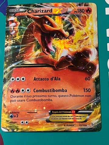 Pokémon - 6 Card - Dracaufeu 12/108 Foil, Illustration