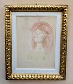 Antonio Bueno (1918-1984) - Ragazza coi capelli rossi