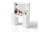 Veiling - Kaptafel / Schminktafel Malia - Incl. Spiegel en L, Huis en Inrichting, Nieuw