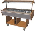 Warm Buffet GN 4x 1/1 | 230V | Met led verlichting |, Verzenden, Nieuw in verpakking