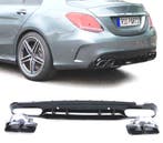 DIFFUSEUR MERCEDES CLASSE C W205 BERLINE 18-21 LOOK AMG NOIR, Verzenden