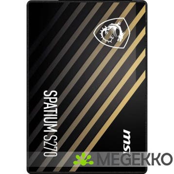 MSI Spatium S270 480GB, Computers en Software, Harde schijven, Verzenden, Nieuw