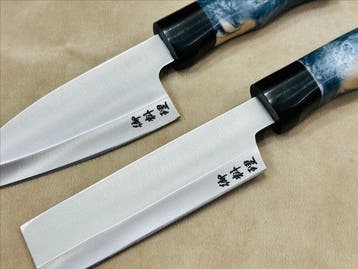 Keukenmes - Deba & Nakiri - Professionele Japans D2-staal