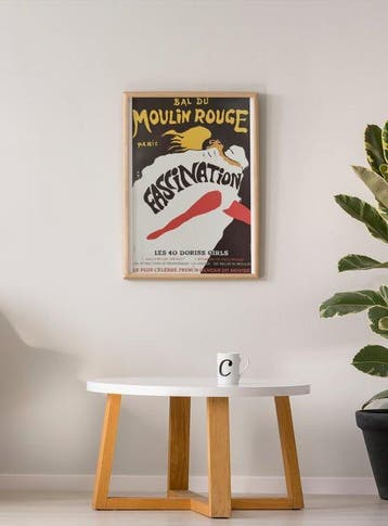 René Gruau - Bal du Moulin Rouge “Fascination” | poster