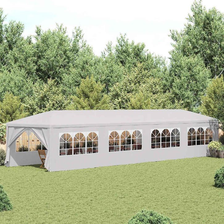 vidaXL Partytent 3x12 m wit, Jardin & Terrasse, Tonnelles, Envoi