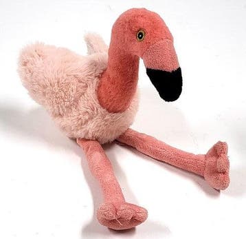 Re-Pets flamingo pluchen knuffel, roze, Verzenden, Nieuw