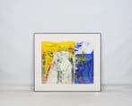 Frank Lengvenius (1952) - Compositie Geel, Antiek en Kunst, Kunst | Schilderijen | Modern