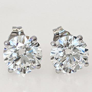 Sans prix de réserve - Boucles doreilles cloutées - 14