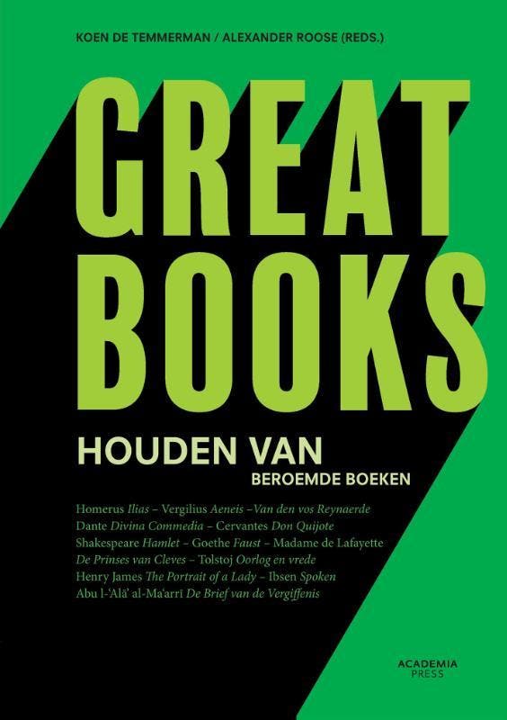 Great Books 9789038226286 Alexander Roose, Livres, Livres Autre, Envoi
