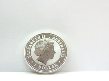 Australië. 1 Dollar 2006, Serie Lunar, Anno del Cane (Zonder