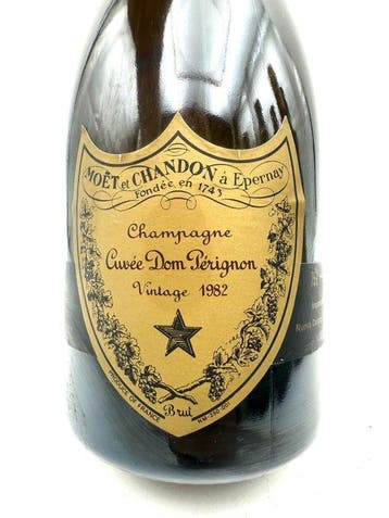1982 Dom Pérignon - Champagne Brut - 1 Bouteille (0,75 l), Nieuw