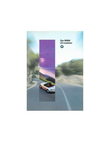 1995 BMW Z3 ROADSTER BROCHURE DUITS, Livres, Ophalen of Verzenden