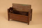 Coffre de rangement de jardin - Bois - taillage à copeaux
