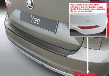 Achterbumper Beschermer | geschikt voor Skoda Yeti 2WD 2014-, Verzenden