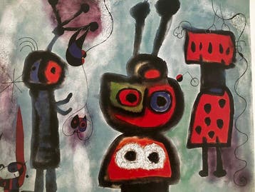 Joan Miró (after) - L’oiseau au regard calme