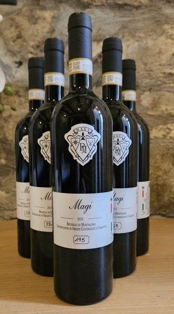 2021 Magi, Paolo Magi - Brunello di Montalcino DOCG - 6 Fles, Nieuw