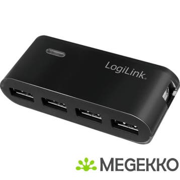 LogiLink UA0085 USB hub 4 poorten, Informatique & Logiciels, Clés USB, Verzenden