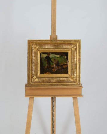 Willem Hendrik van der Nat (1864–1929) - Jongen in, Antiek en Kunst