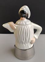 Mokart - Cafetière - Pulcinella - Acier, Porcelaine -