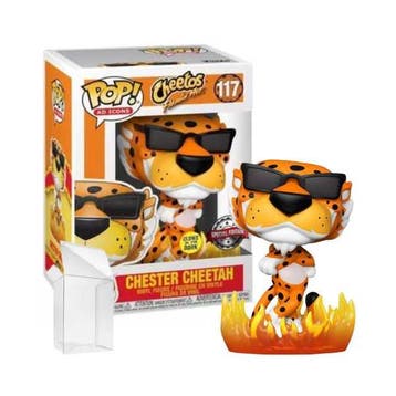 Funko Pop!  Chester Cheetah Flames)  ) 117 Special Edition, Verzenden, Nieuw