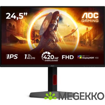 AOC G4 25G4KUR 24.5  Full HD 420Hz IPS Monitor, Verzenden, Nieuw