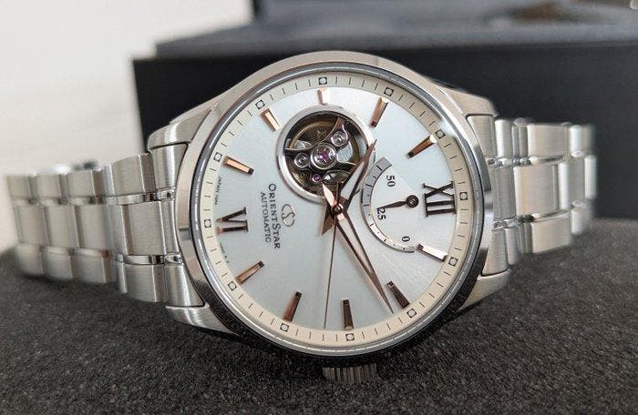 Orient Star - Contemporary - F6R4-UAA0 - Heren - 2020+, Handtassen en Accessoires, Horloges | Heren
