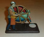 Bing - Blikken speelgoed - Aandrijfmodel Stoommachine Man