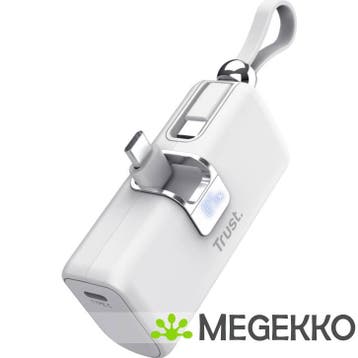 Trust Pacto Lithium-Ion (Li-Ion) 5000 mAh Wit, Verzenden