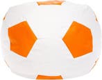 Oranje voetbal zitkussen | Eco-leer | Laatste Stuks!, Huis en Inrichting, Voetbal, Overige kleuren, Nieuw, Leer