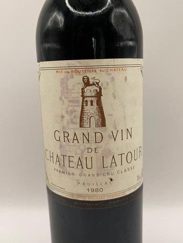 1980 Chateau Latour - Pauillac 1er Grand Cru Classé - 1, Collections