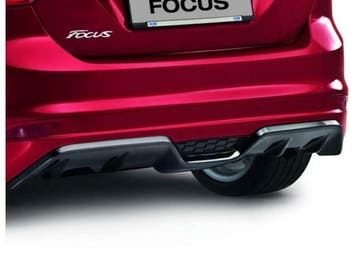 ORIGINAL Ford Achterbumper diffuser inzetstuk ZWART 1759541, Ophalen of Verzenden